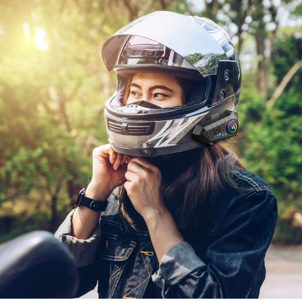 Bike Helmet Headset