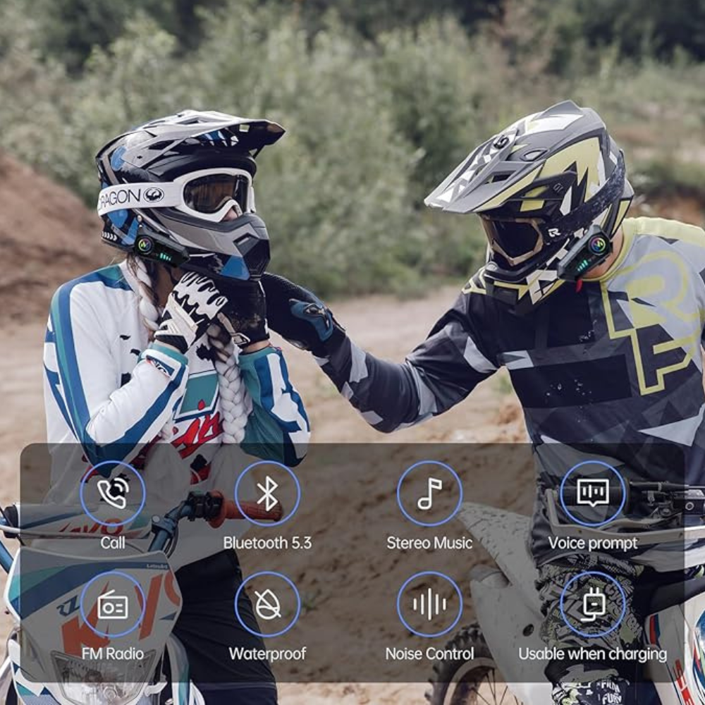 Bike Helmet Headset